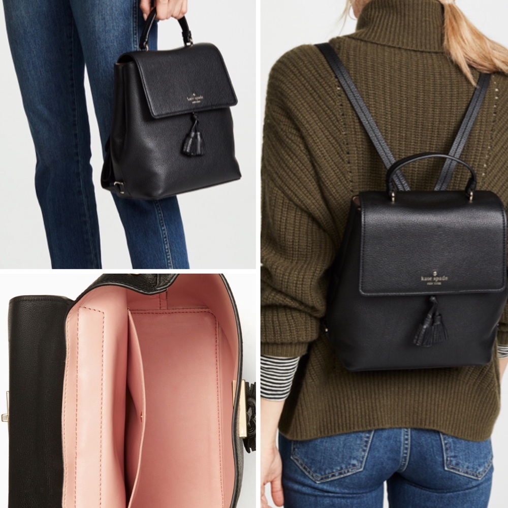 Kate spade hayes street Medium backpack black - Picture 6 of 8